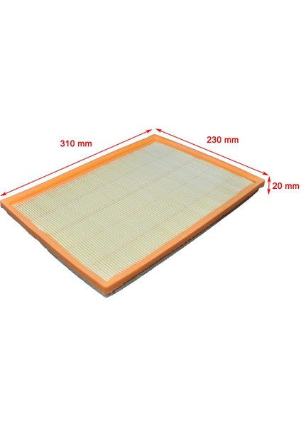 Opel Astra F 1.4i, 1.6i, 1.8i, 2.0i, 1.7 Td 1991-98 Hava Filtresi fiyatları