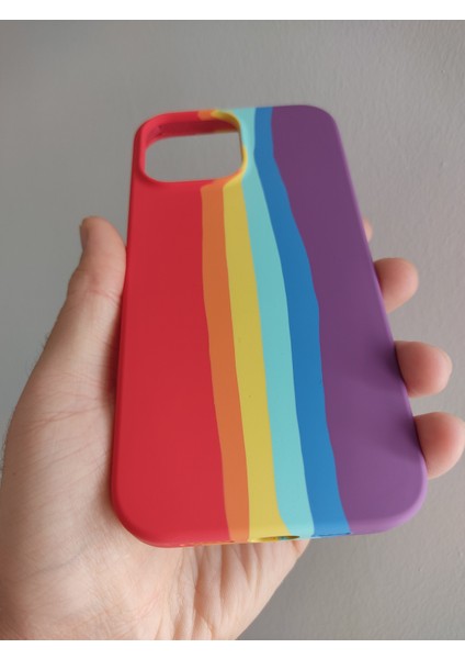 Iphone 13 Pro Max Rainbow Tasarım Kılıf