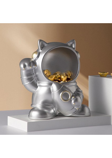 Prettyia Art Heykeli Modern Basit Tasarım Şanslı Kedi Heykelcik (Yurt Dışından) fırsatları