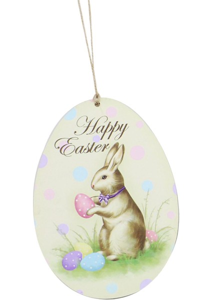 Rustik Paskalya Asma Ağaç Dekorasyonları Kapı Asma Kolye Dekorasyonu (Yurt Dışından) modelleri