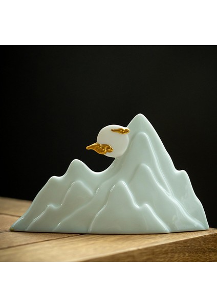 Rocker Seramik Heykeli Ev Dekoru Mutfak Masası Merkez Parça Ofis Güneşi (Yurt Dışından) modelleri