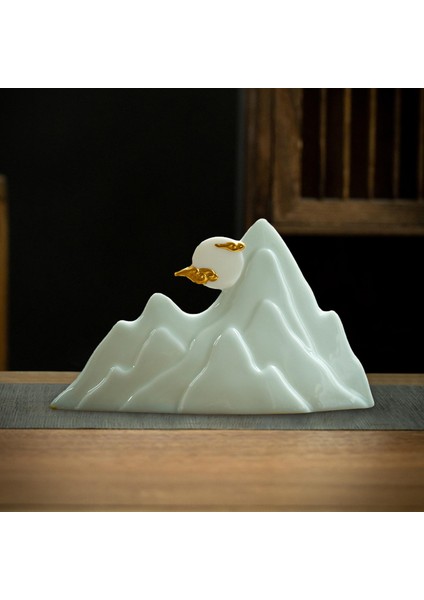 Rocker Seramik Heykeli Ev Dekoru Mutfak Masası Merkez Parça Ofis Güneşi (Yurt Dışından) indirimleri