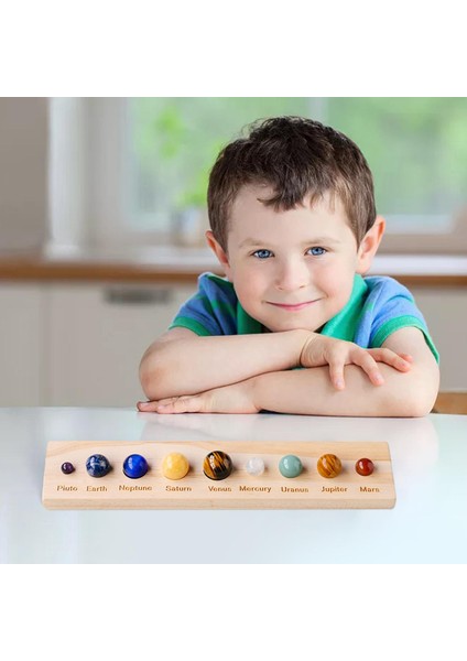 Güneş Sistem Gezegenleri Küre Top Figürinler Masa Iyi Şanslar Dekor Süs (Yurt Dışından) fiyatları