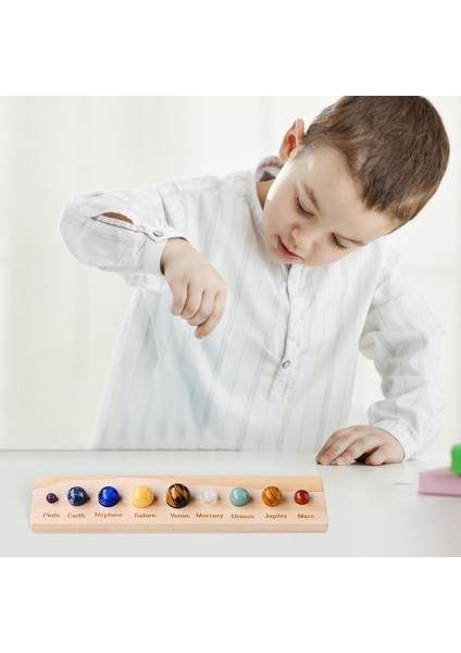 Güneş Sistem Gezegenleri Küre Top Figürinler Masa Iyi Şanslar Dekor Süs (Yurt Dışından) fırsatları