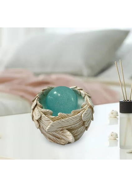 Kalp Şekli Aydınlık Melek Topu Heykelcik Sanat El Sanatları Masa Mavisi Için Gece Işığı (Yurt Dışından) indirimleri