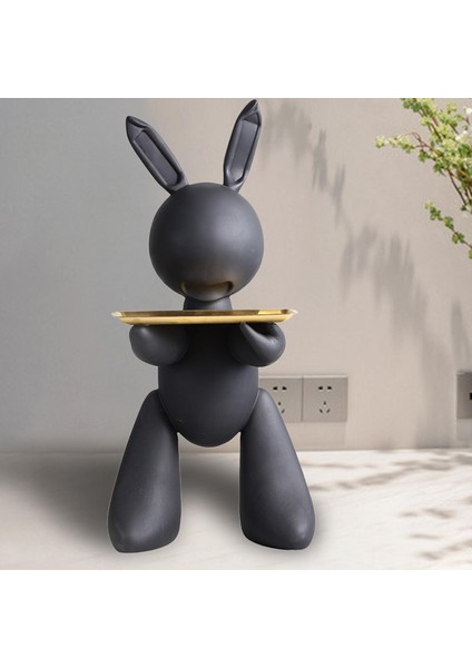 Nordic Tavşan Figürinler Depolama Tepsisi Küpe Tutucu Paskalya Siyahı Için Tavuk Heykeli (Yurt Dışından) fırsatları