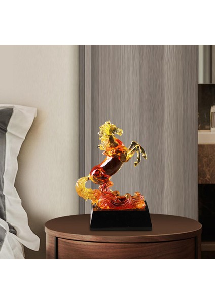 Avrupa At Heykeli Figürinler Model Doğum Günü Hediyeleri Oturma Odası Dekoru Için Hayvan Heykeli (Yurt Dışından) modelleri