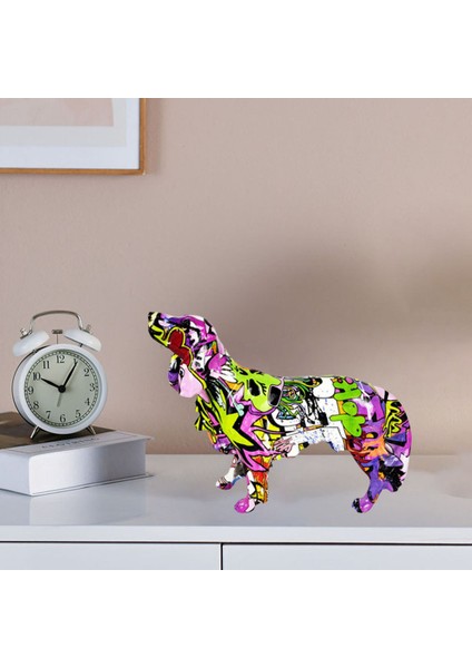 Köpek Heykeli Golden Retriever Figürin Hayvan Masa Koleksiyonu (Yurt Dışından) modelleri