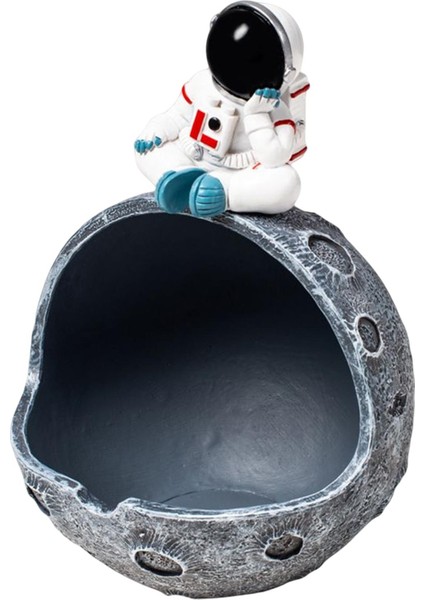Figürin Dekorasyon Spaceman Club Desktop Gray (Yurt Dışından)