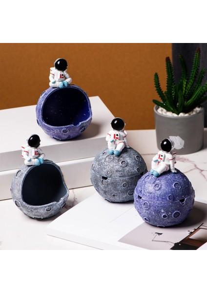 Figürin Dekorasyon Spaceman Club Desktop Gray (Yurt Dışından) indirimleri