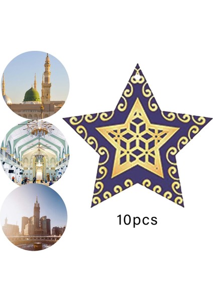 10 Adet Eid Mübarek Ahşap Süs Asma Festivali A (Yurt Dışından) indirimleri