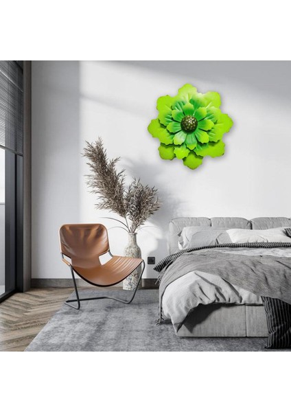 Demir Dekor Çiftlik Evi Yatak Odası Duvar Asılı Heykel Yeşil (Yurt Dışından) fırsatları