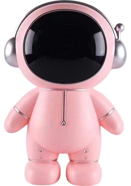 Astronot Piggy Para Tasarruf Hediye ve Dekor Pembe (Yurt Dışından)