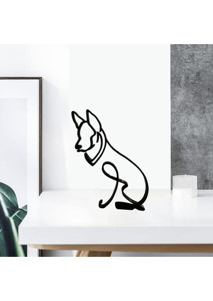 Nordic Modern Yaratıcı Ev Araba Dekor Dekorasyon Köpekler Kedi Heykeli Heykel 11X16X0.5 cm B (Yurt Dışından) fırsatları