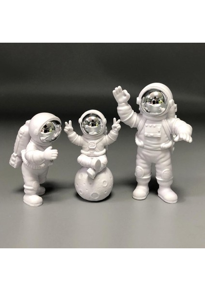Pvc Astronot Figürin Minyatürler Space Dekoratif Süs El Sanatları (Yurt Dışından) fiyatları