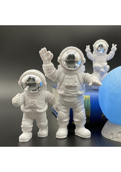Pvc Astronot Figürin Minyatürler Space Dekoratif Süs El Sanatları (Yurt Dışından) indirimleri