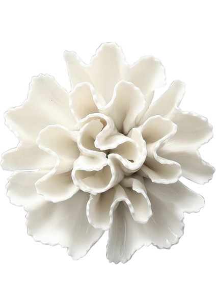 Banyo Bahçesi Karanfil Için Multi-Shape 3D Seramik Çiçek Yaratıcı 3D Ev Dekoru 8cm (Yurt Dışından)