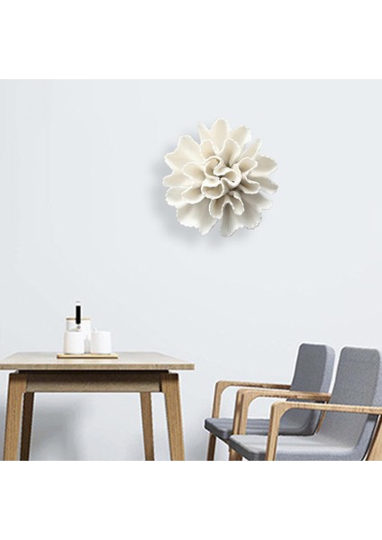 Banyo Bahçesi Karanfil Için Multi-Shape 3D Seramik Çiçek Yaratıcı 3D Ev Dekoru 8cm (Yurt Dışından) fırsatları