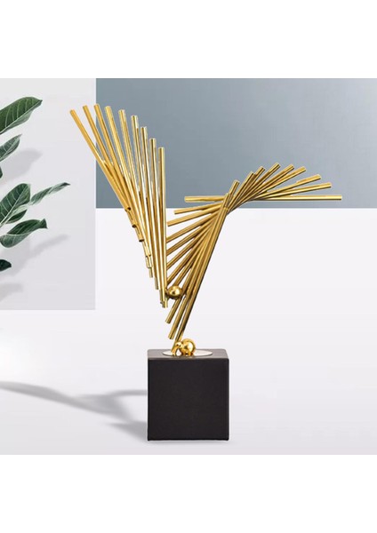 Masaüstü Koleksiyonları Için Lüks Altın Heykel Süsleri, Ev Taşınma Hediyeleri Büyük (Yurt Dışından) fiyatları