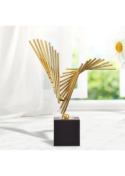 Masaüstü Koleksiyonları Için Lüks Altın Heykel Süsleri, Ev Taşınma Hediyeleri Büyük (Yurt Dışından) fırsatları