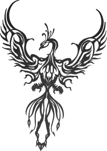 Yaratıcı Metal Phoenix Duvar Sanat Dekor Duvar Heykeli Mutfak Dekorasyonu 35CM (Yurt Dışından)