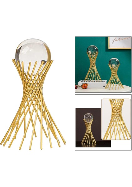 Tutucu Süsleri ile Kristal Top Heykel Kabini Masa (Yurt Dışından) fırsatları