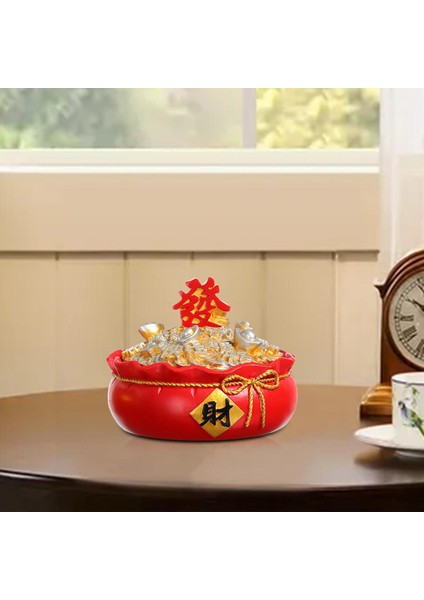 Ev Masaüstü Masa Merkezi Kırmızı C Için Oryantal Kül Tutucu (Yurt Dışından) fiyatları