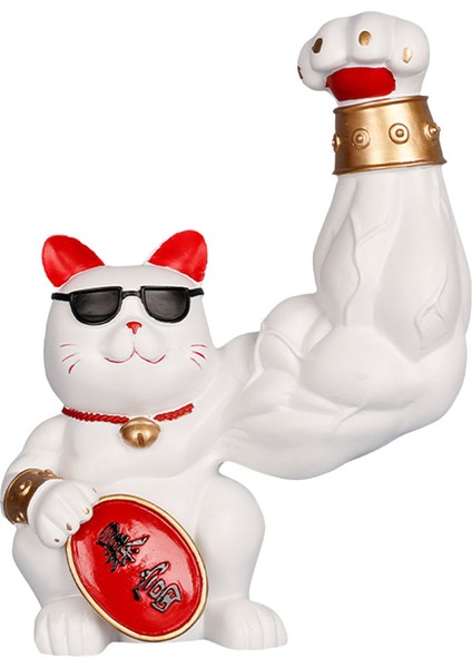 Saklama Kutusu Için Creative Lucky Arm Servet Refah Reçinesi Zengin Olun (Yurt Dışından)