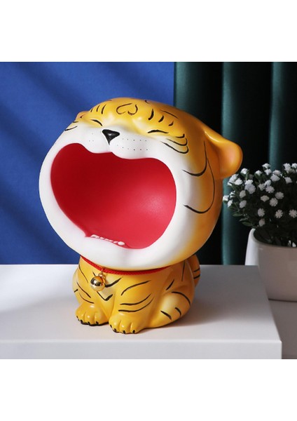 Creative Tigers Heykel Organizatör Kase Yatak Odası Sarı (Yurt Dışından)