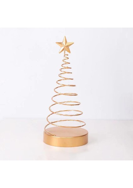 Spiral Noel Ağacı Gece Işığı, Ferforje Masa Dekoru Aydınlatma, Tabletop Gece Işığı Ağaçları Oturma Odası Için Süsler, Yatak Odası (Yurt Dışından)
