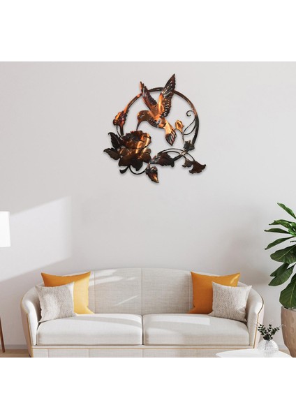 Duvar Heykelleri Arka Plan Metal Duvar Sanatı Ekran Kuşlar Duvar Asılı Altın (Yurt Dışından) indirimleri