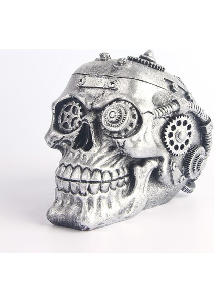 Gotik Reçine Kafatası Heykeli Iskelet Kafası Figürinler Heykel Kulübü Ev Aksanı (Yurt Dışından) fiyatları