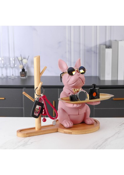 Heykel Figürin Şeker Çikolata Tuşları Depolama Tutucu Organizatör Dekor Pembe (Yurt Dışından) fiyatları