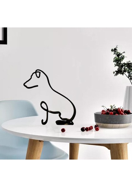 Iskandinav Modern Yaratıcı Ev Araba Dekor Dekorasyon Köpekler Kedi Heykeli Heykel 11.6x 10.2 cm (Yurt Dışından) modelleri