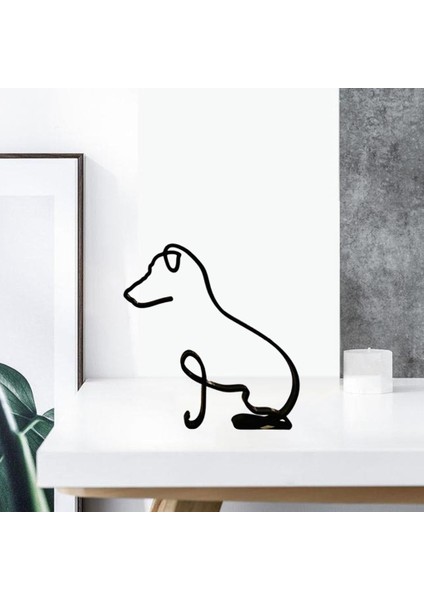 Iskandinav Modern Yaratıcı Ev Araba Dekor Dekorasyon Köpekler Kedi Heykeli Heykel 11.6x 10.2 cm (Yurt Dışından) fırsatları