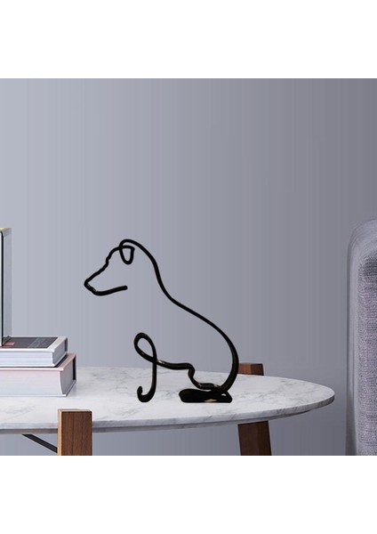 Iskandinav Modern Yaratıcı Ev Araba Dekor Dekorasyon Köpekler Kedi Heykeli Heykel 11.6x 10.2 cm (Yurt Dışından) indirimleri