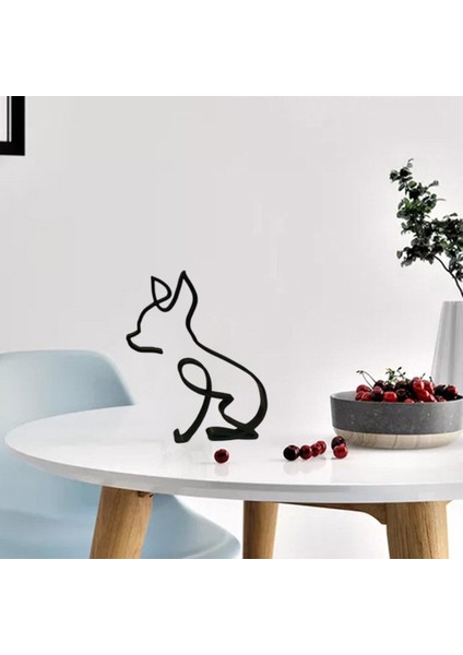 Nordic Modern Yaratıcı Ev Araba Dekor Dekorasyon Köpekler Kedi Heykeli Heykel 14.2X11.4 cm (Yurt Dışından) modelleri