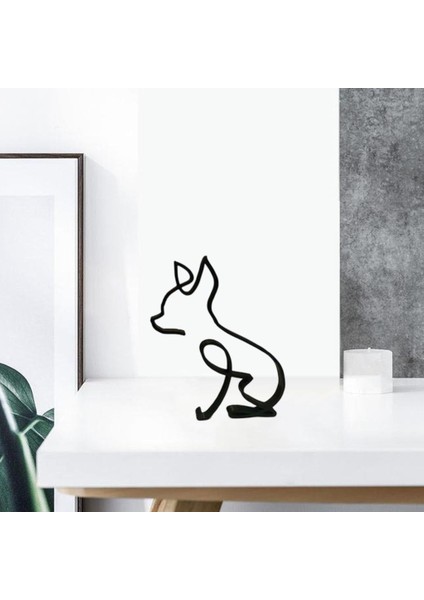 Nordic Modern Yaratıcı Ev Araba Dekor Dekorasyon Köpekler Kedi Heykeli Heykel 14.2X11.4 cm (Yurt Dışından) fırsatları