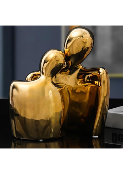 Bir Çift Figürin Şefkatli Soyut Büstü Kitaplık Sanatı Dekoratif (Yurt Dışından) modelleri