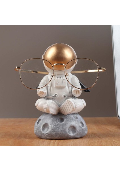 Astronot Gözlük Tutucu Güneş Gözlüğü Ekran Stand Ofis Güvenlik Güvenlik Evi Oturmuş (Yurt Dışından)