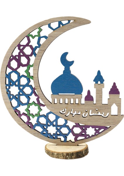 Ahşap Eid Mübarek Plak Cami Islam Partisi Malzemeleri Eid Ev Ay B (Yurt Dışından) fiyatları