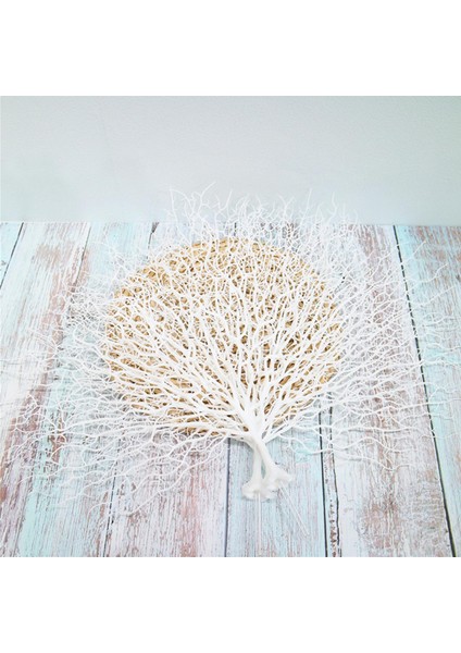 Canlı Tavus Kuşu Mercan Dalları Parti Düğün Plastik Sahte Çiçekler Bahçe Dekor Beyaz (Yurt Dışından) fırsatları