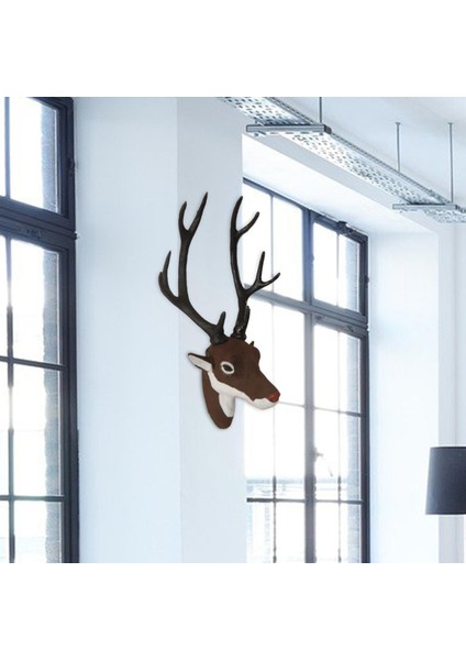Duvara Monte Sahte Geyik Başı El Işi Sahte Taksit Rustik Duvar Dekoru Için (Yurt Dışından) fiyatları