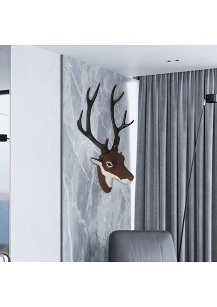 Duvara Monte Sahte Geyik Başı El Işi Sahte Taksit Rustik Duvar Dekoru Için (Yurt Dışından) fırsatları