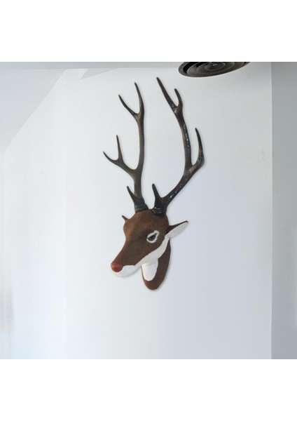Duvara Monte Sahte Geyik Başı El Işi Sahte Taksit Rustik Duvar Dekoru Için (Yurt Dışından) indirimleri