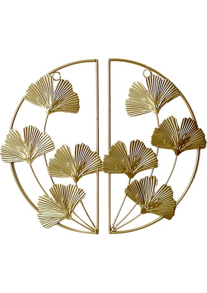 Yaprak Heykel Nordic Duvar Asma Yapraklar Çalışma Için Şekil Ev Dekorasyonu Lxw 34X18.5CM (Yurt Dışından)