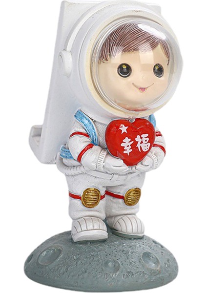 Komik Masa Telefon Montaj Astronot Figür Masa Cep Telefonu Ofis B 1 (Yurt Dışından)