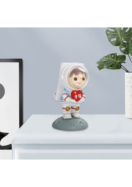 Komik Masa Telefon Montaj Astronot Figür Masa Cep Telefonu Ofis B 1 (Yurt Dışından) modelleri