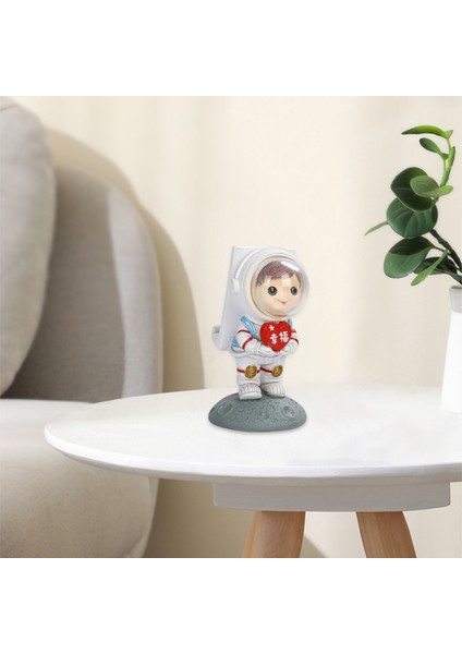 Komik Masa Telefon Montaj Astronot Figür Masa Cep Telefonu Ofis B 1 (Yurt Dışından) fırsatları