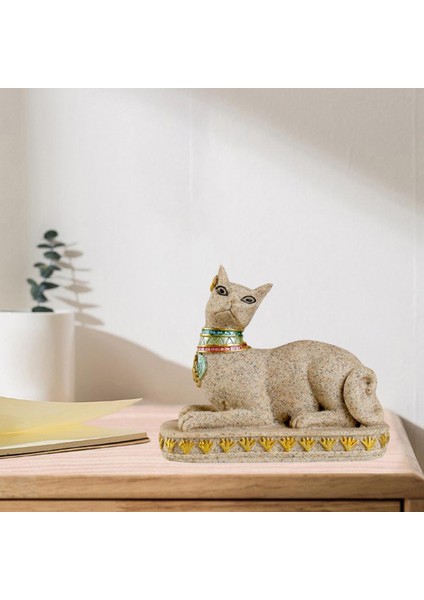 Iskandinav Kedi Heykel Dekoratif Süs Dini Heykeli (Yurt Dışından) fırsatları